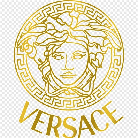 logho medusa versace oro su sfondo nero|VERSACE.